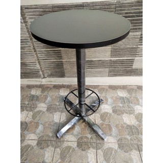 Meja Bar Cafe Resto Diameter 60 HPL Tinggi 105 Cm Meja Bar Cafe Resto Diameter 60 HPL Tinggi 105 Cm