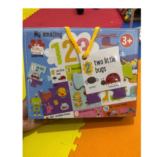 My amzing 123 floor puzzle