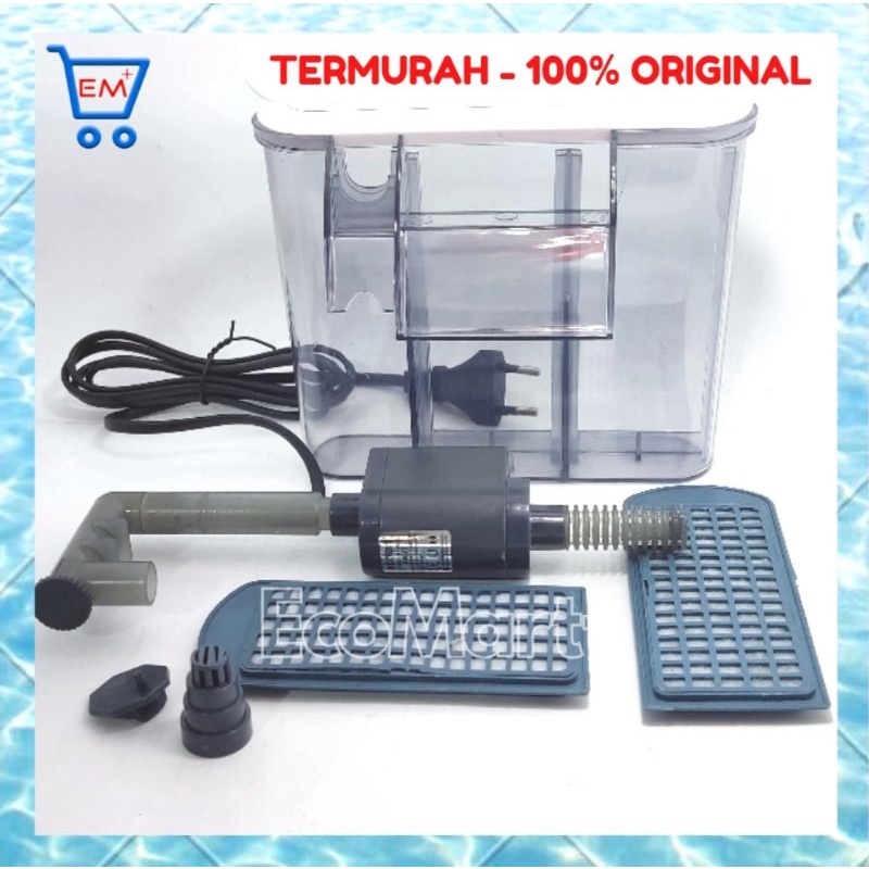 Recent AA 77  - 2 kotak Slim Hanging Filter Gantung Aquarium Aquascape