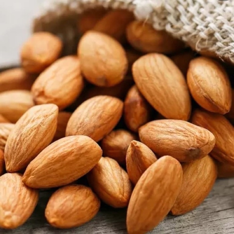 

Booster Asi Kacang Almond Oven Mete Goreng Kualitas Premium Super 500 gram