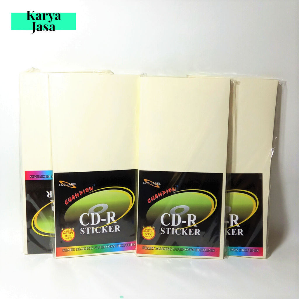 

Champion Stiker Label CD 360 DPI 100 lembar | Grosir ATK