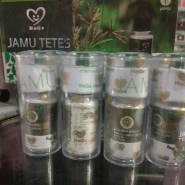 Jamu tetes hage jamu  herbal jamu tetes hg