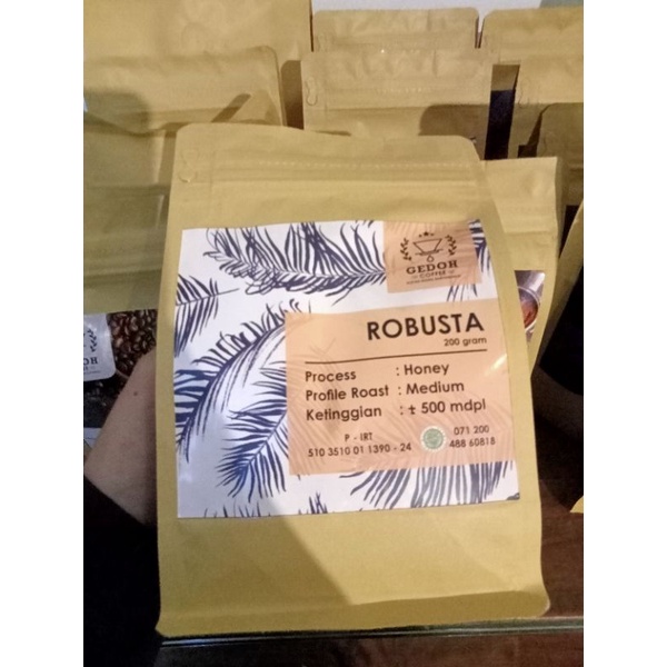 

KOPI ROBUSTA GEDOH COFFEE
