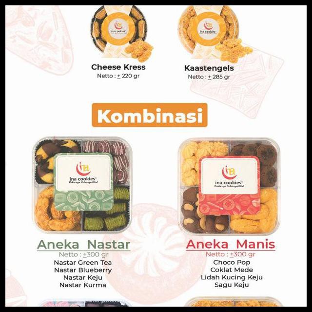 

Ina Cookies Kombinasi - Asin