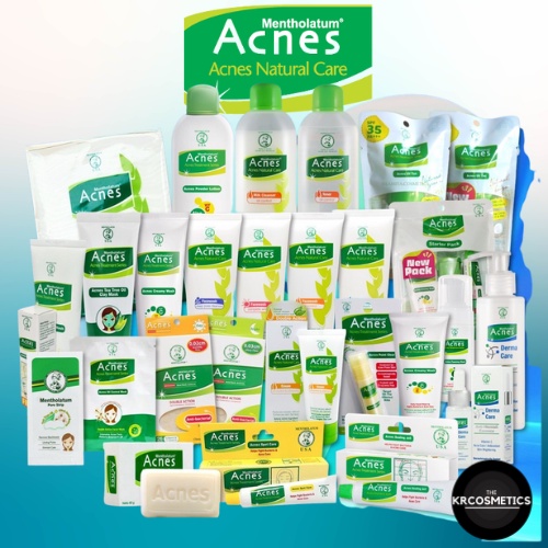 ACNES Natural Care Acne Treatment Series perawatan wajah ber jerawat