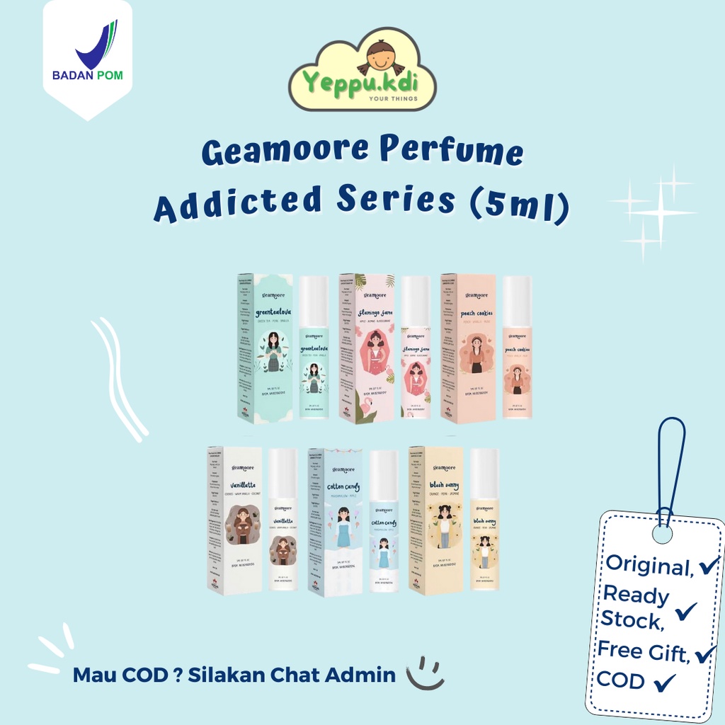 Geamoore Addicted Series Parfum 5ml - Parfum Kendari
