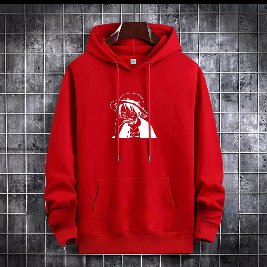SWEATER HOODIE LUFFY NGUPIL / HOODIE MURAH TERLARIS / HOODIE PRIA DAN WANITA / UNISEX / HOODIE PRINTING