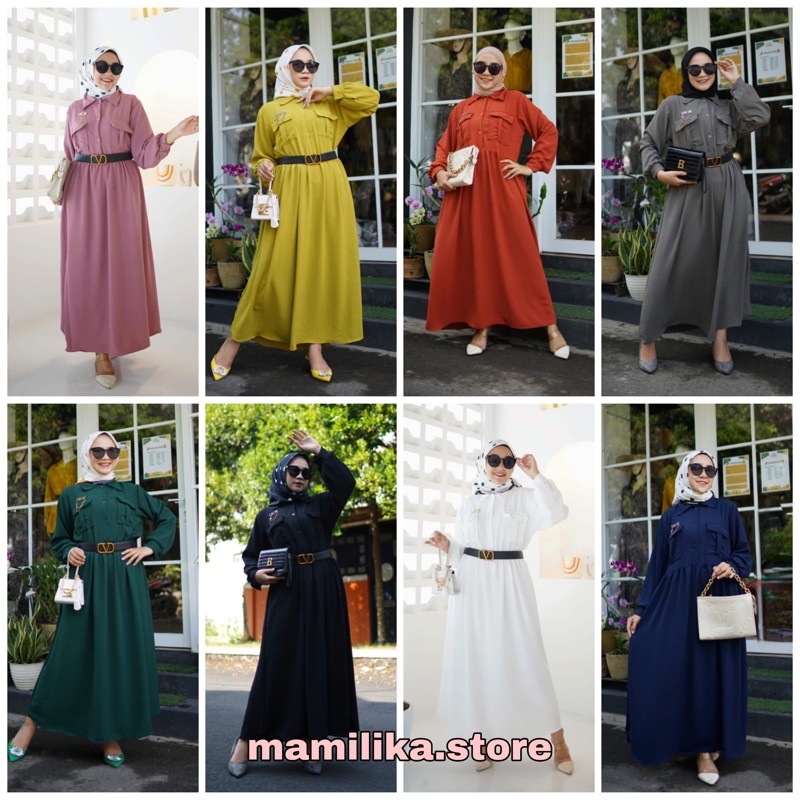 UMMA DRESS | DRESS CRINKLE | GAMIS WANITA  | GAMIS PUTIH | GAMIS HITAM  | GAMIS POLOS | GAMIS TERBARU