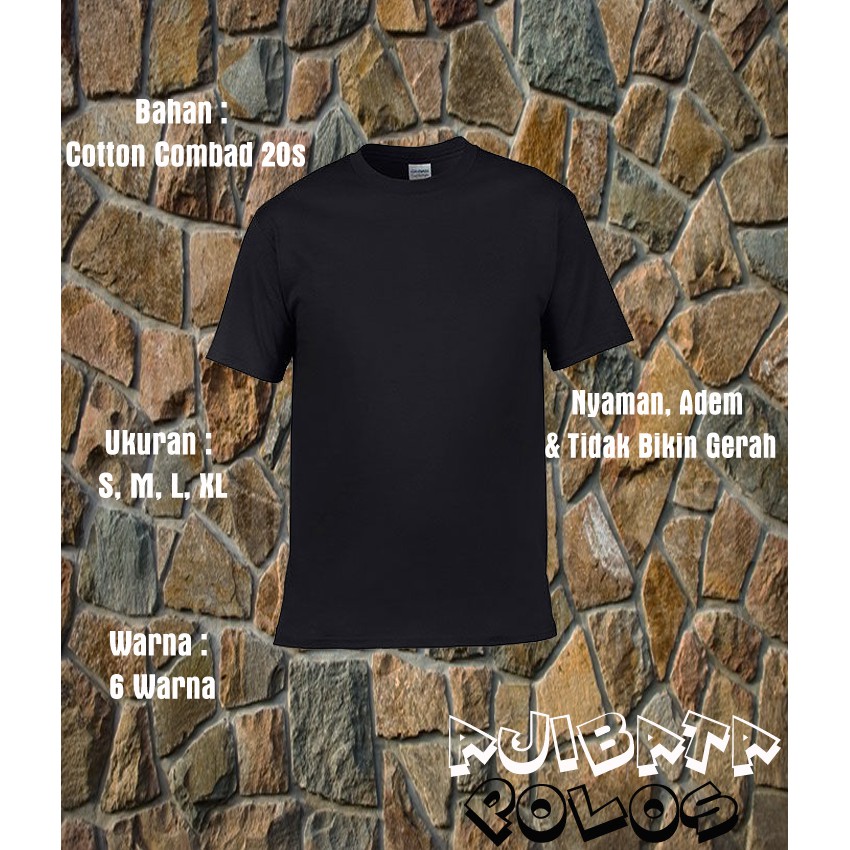 KAOS POLOS COMBAD 20s