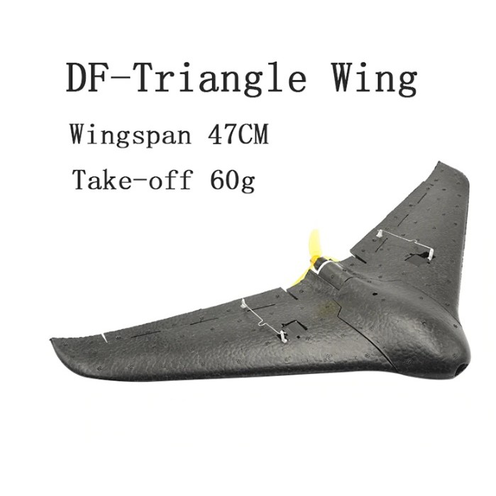 KIT DF Mini RC Airplane EPP Foam Airplane delta wing Pesawat RC