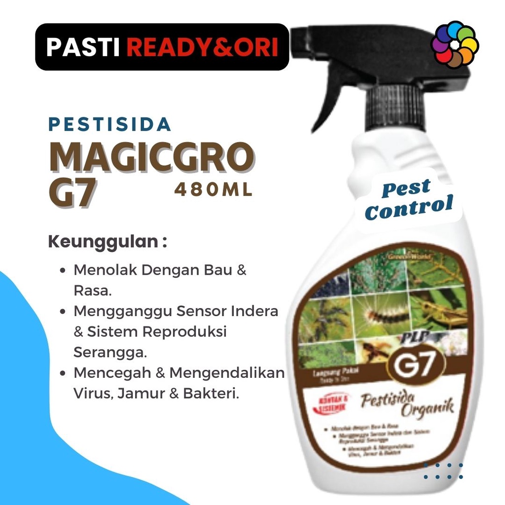Pestisida Organik GW MAGICgro G7 [SPRAY] 498ml