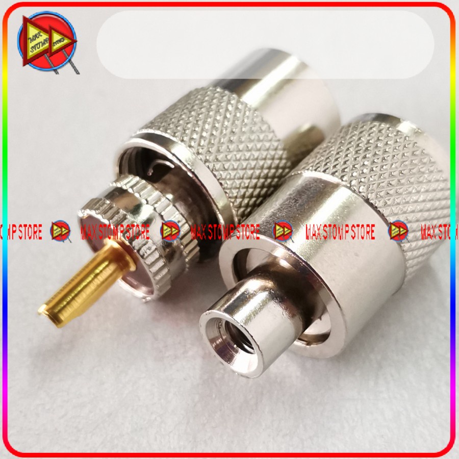 Konektor Soket Socket RG58 Konektor RG 58 Radio Antena HT Lubang Kecil