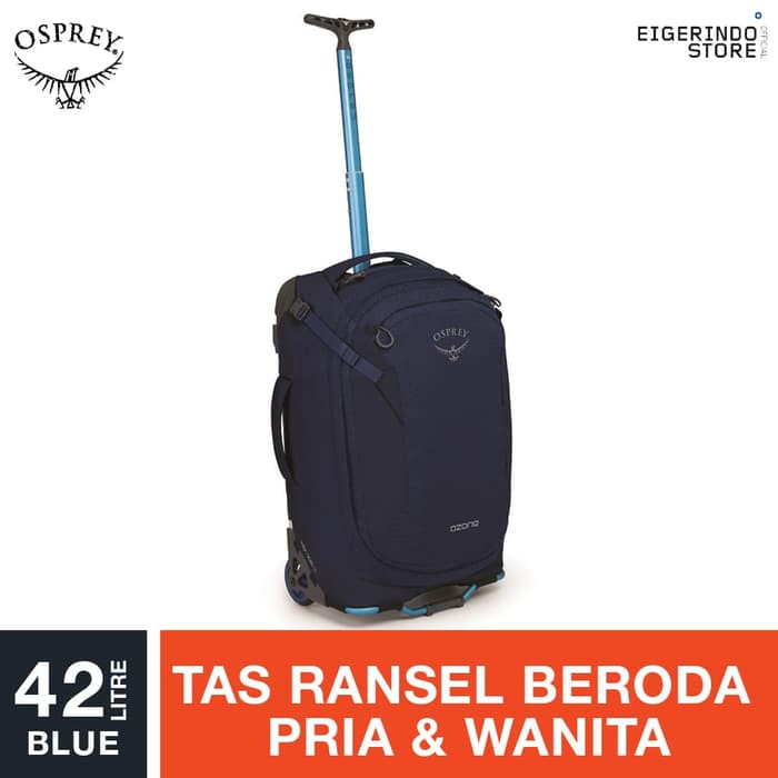 Jual Osprey Ozone 42L / 21.5 inch Wheeled Backpack Blue Indonesia