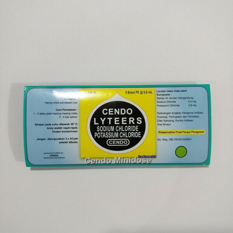 Cendo Lyteers Minidose Tetes Mata