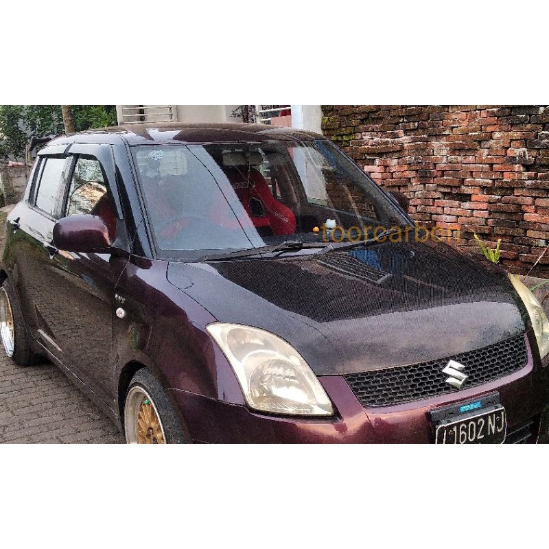 carbon kap mesin swift