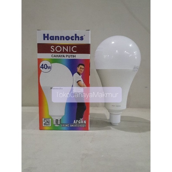 Lampu Bohlam LED Sonic 40w 40watt Hannochs CoolDayLight