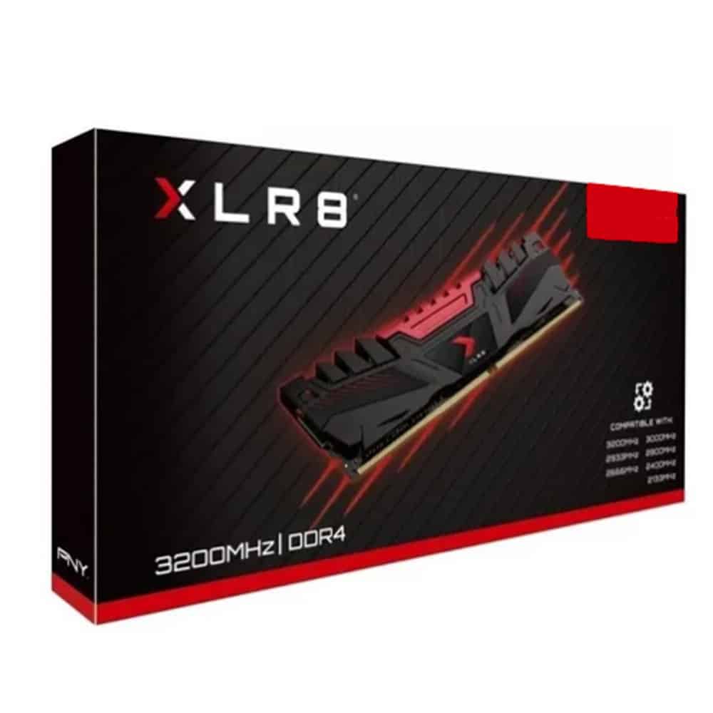 PNY 16GB (2x8GB) XLR8 Gaming DDR4 3200MHz Desktop Memory RAM Kit