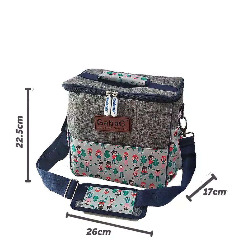 Gabag - Cooler Bag - Thermal Bag Forest 8997279102233 Tas Pendingin, Tas Diaper