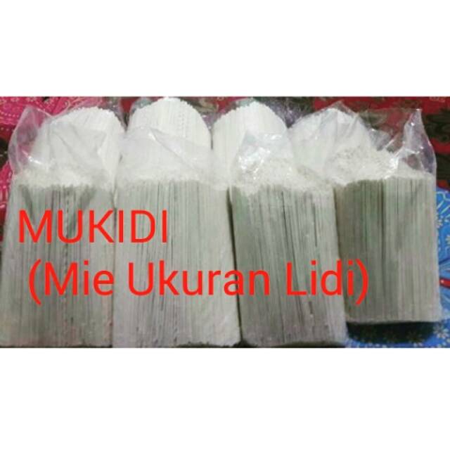 

MUKIDI (Mie Ukuran Lidi) mentah