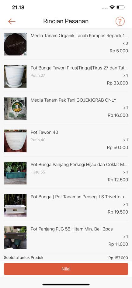 Media Tanam Organik Tanah Kompos  Repack 1kg