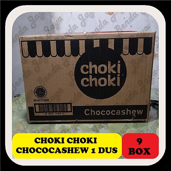 

CHOKI CHOKI CHOCOCASHEW 1 DUS COKLAT COKI COKI CHOCOCASHEW 1 DUS