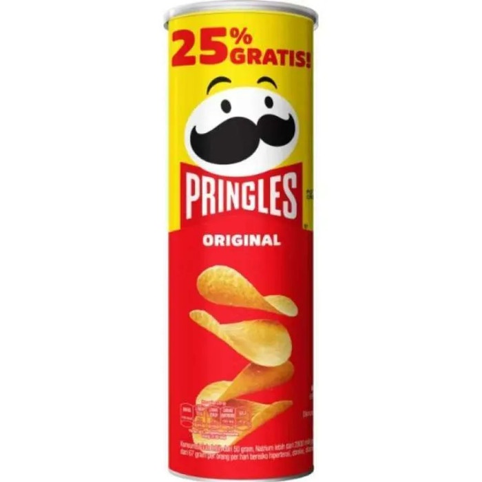 

Pringles Cheesy Cheese / original / sour cream / salt & seaweed 107 gr - original