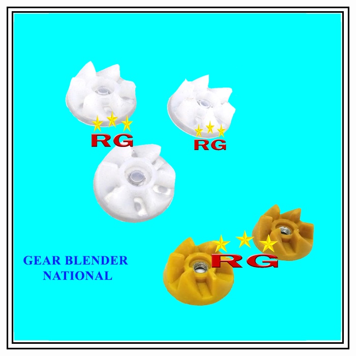 GIGI KARET KOPEL BLENDER ORIGINAL DRAT KECIL GEAR BLENDER NATIONAL,SANEX DLL