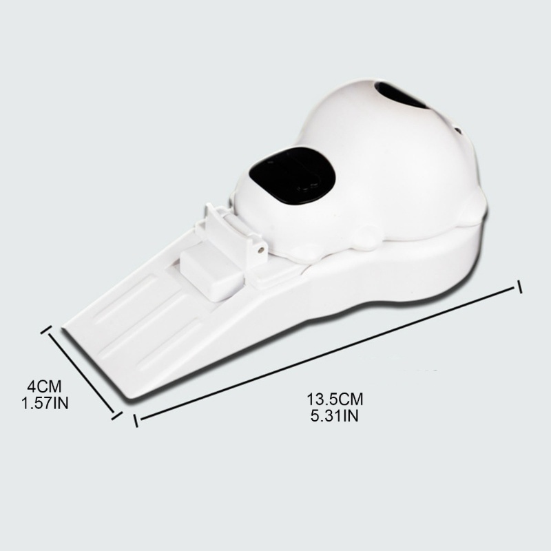 Zzz Door Stopper / Penahan Pintu 120DB Anti slip Bahan Karet Motif Kartun Untuk Keamanan Rumah