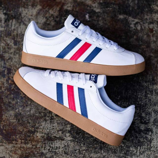 ADIDAS VL COURT WHITE FRANCE GUMS SOLE