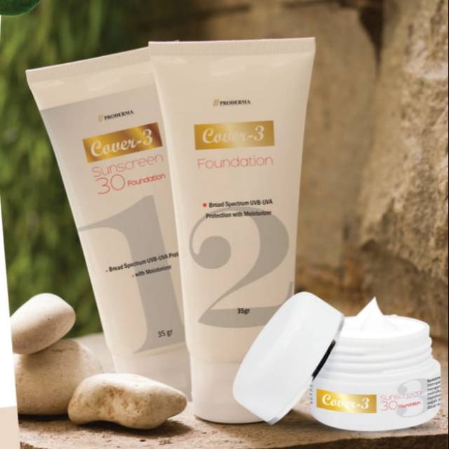 Cover 3 sunscreen 30 foundation 3