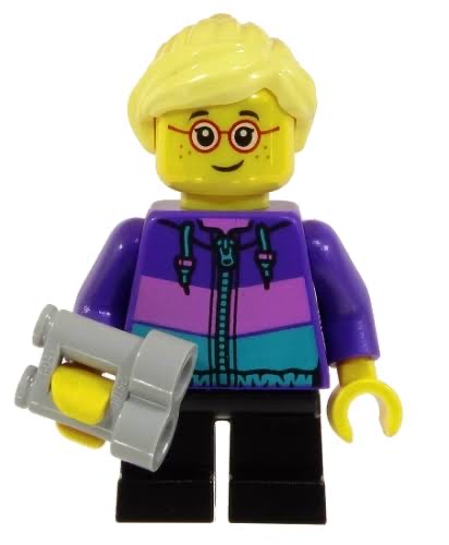 Lego City 60202 Partout - Female Camper with Glasses