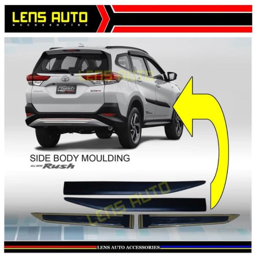 [Eksterior Mobil] LIST PINTU SAMPING ALL NEW RUSH TERIOS LIST BODY ALL NEW RUSH TERIOS