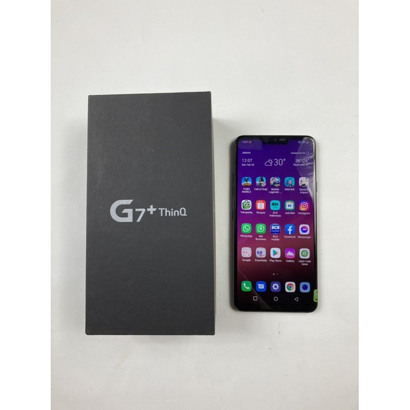 LG G7+ ThinQ 6/128 Dual Resmi Segel