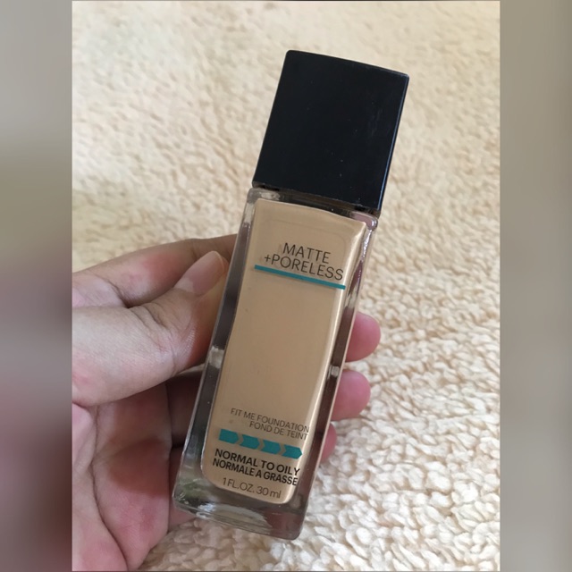 Foundation maybelline fit me