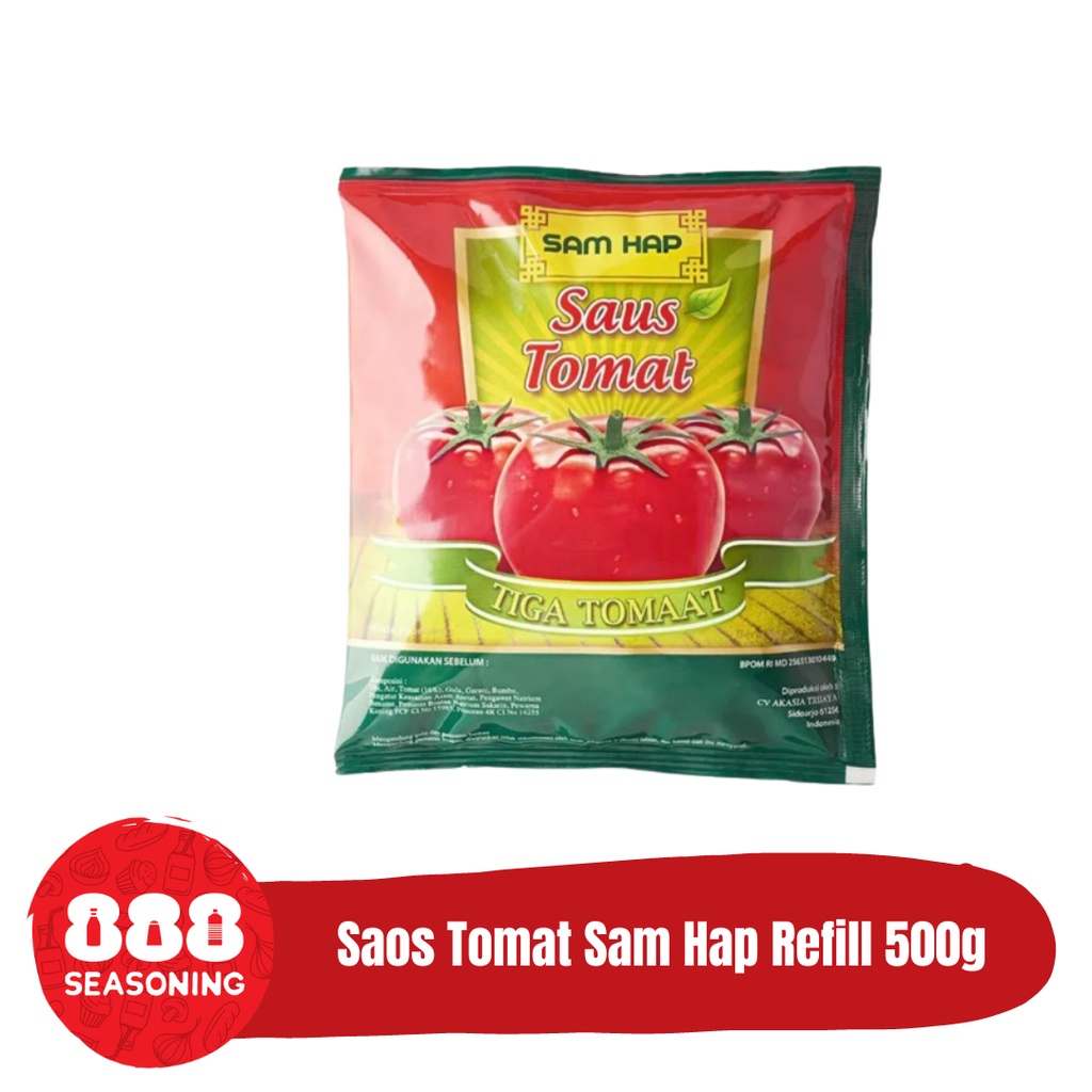 

SAUS TOMAT SAM HAP (Cap Tiga Lombok) REFILL 500ml