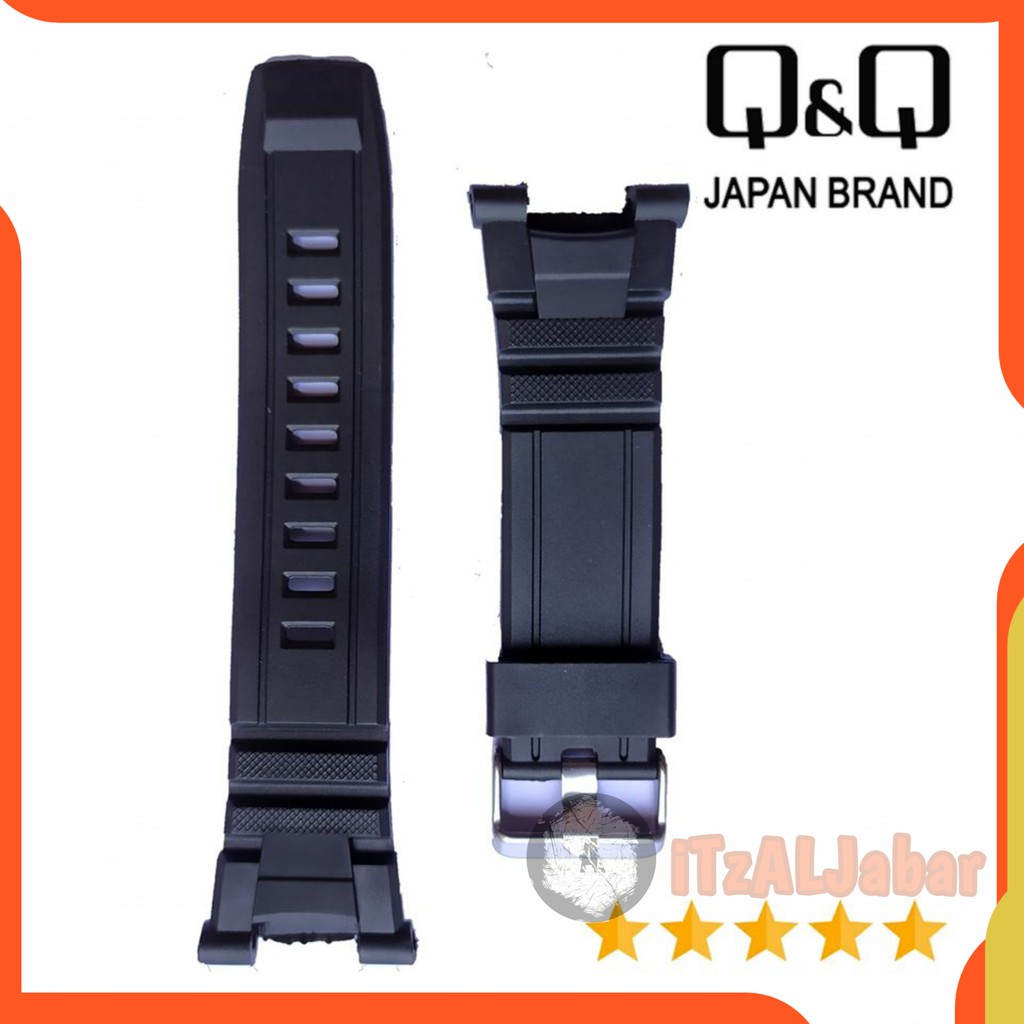 Tali jam tangan Q&amp;Q GW86 Rubber strap Tali jam QQ GW86