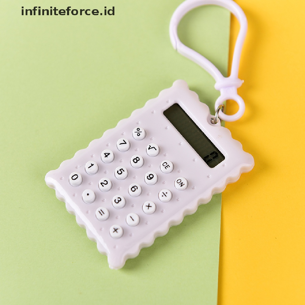 (Infiniteforce.Id) Kalkulator Elektronik Mini 8 Digit Bahan Plastik