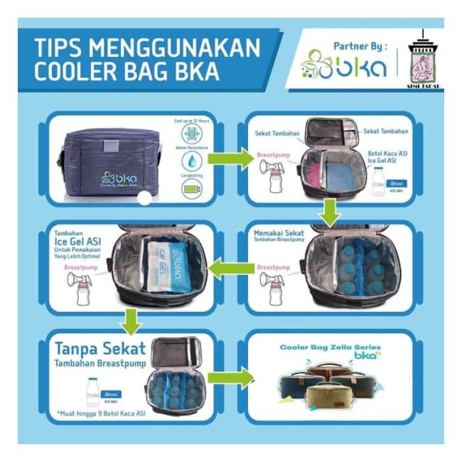 BKA Zella Cooler Bag / Tas Bayi / Tas Asi