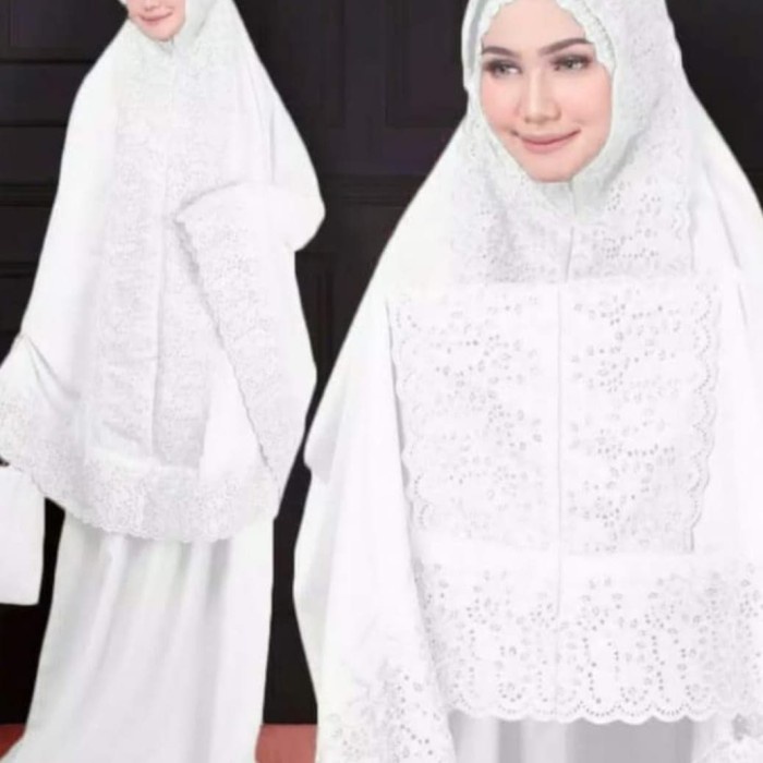 MUKENA KHADIJAH FATIMAH - Putih