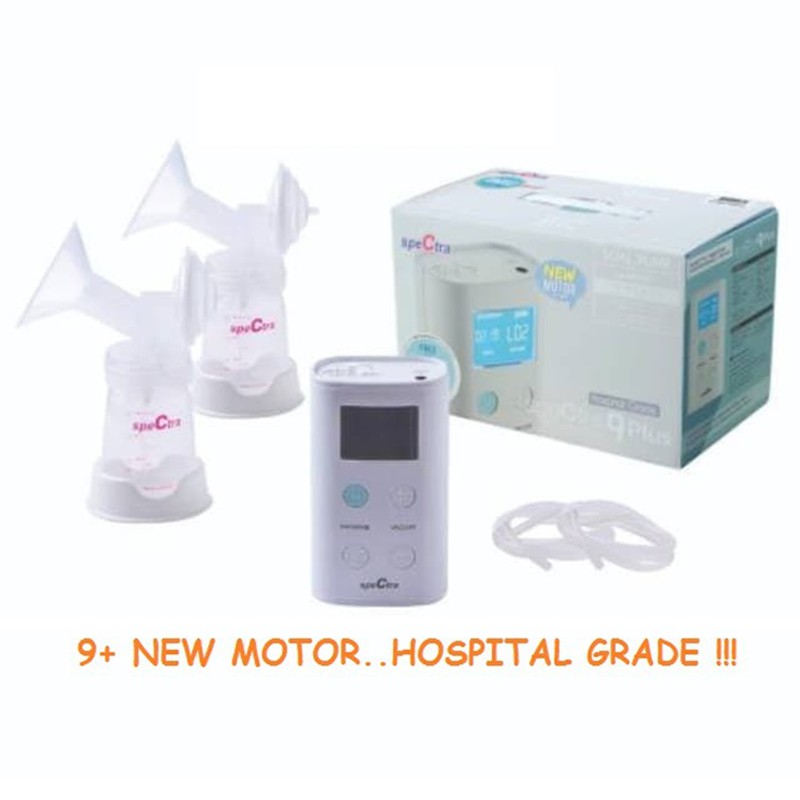 Breast Pump Spectra 9 plus 9+ Pompa Asi original New Motor 2019 garansi resmi indonesia