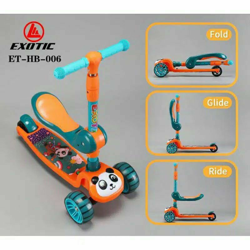 SCOOTER ANAK EXOTIC SKUTER OTOPED Skuter  HB - 006, ST - 2009 &amp; ST - 2015