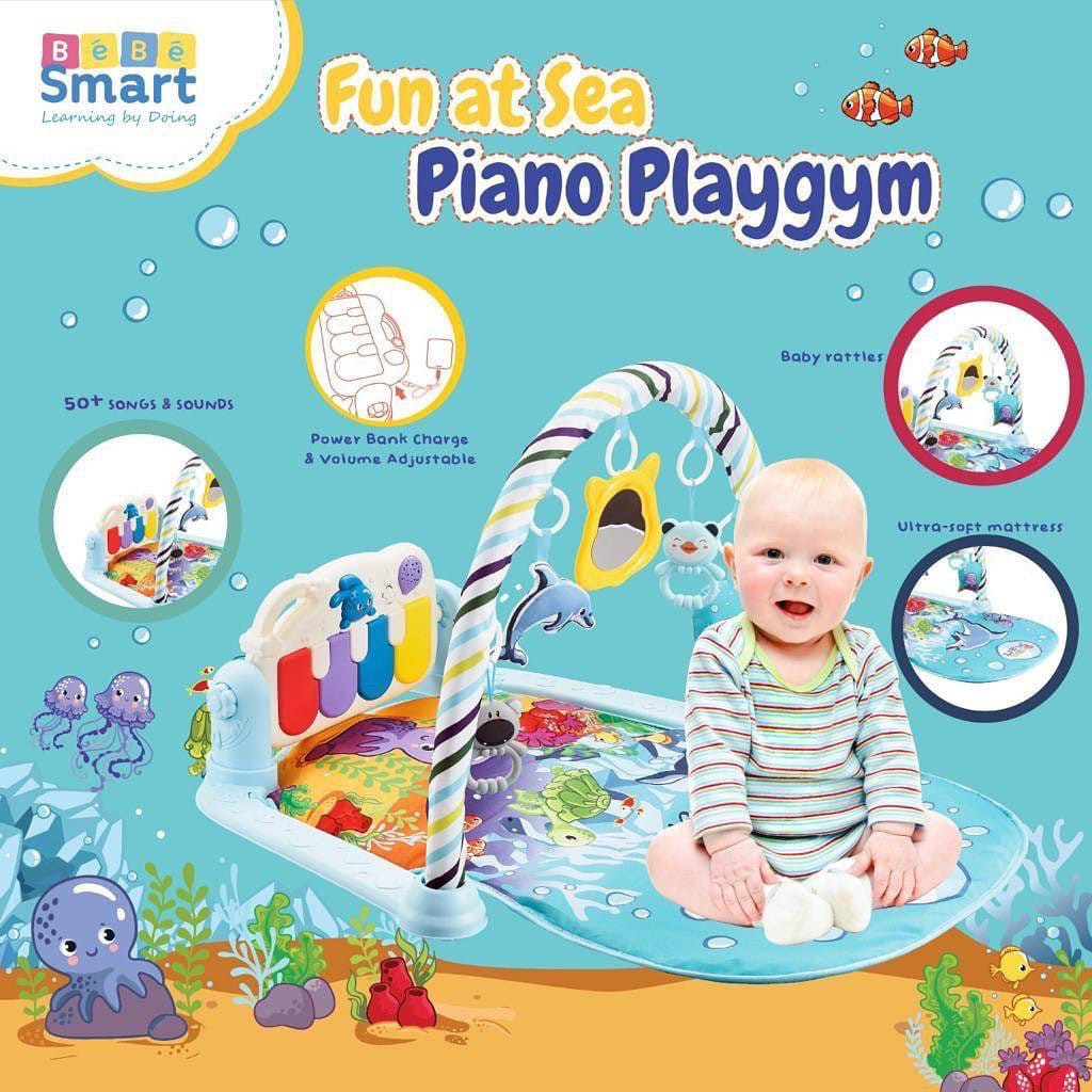 READY GOJEK GRAB BEBE SMART PIANO PLAYGYM PLAYMAT BAYI ALAS MAIN ANAK BBS960 BBS963 BEBESMART