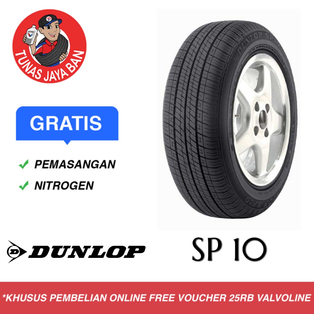 Ban Mobil Dunlop SP10 185/60 R15 Toko Surabaya 185 60 15