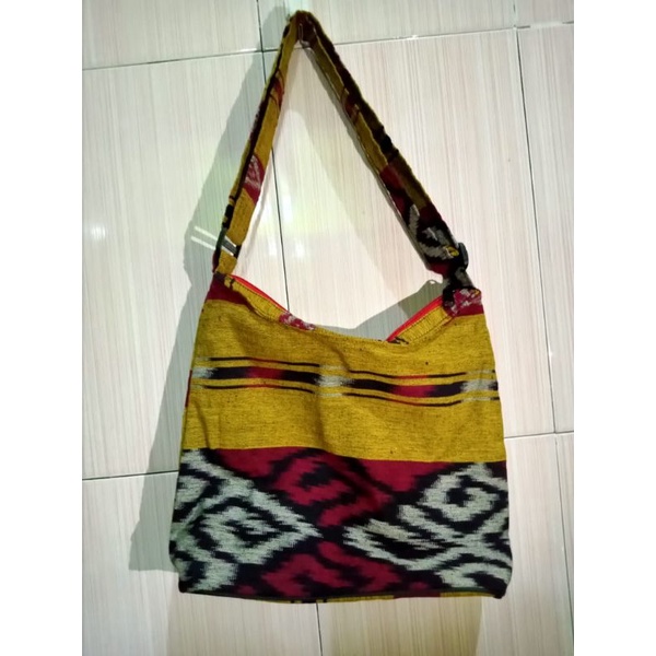 Tas Cangklong Tenun Troso