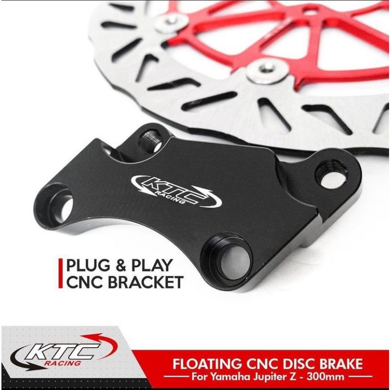 Disc brake ktc Jupiter Z piringan cakram depan Jupiter Z 300 MM original ktc racing