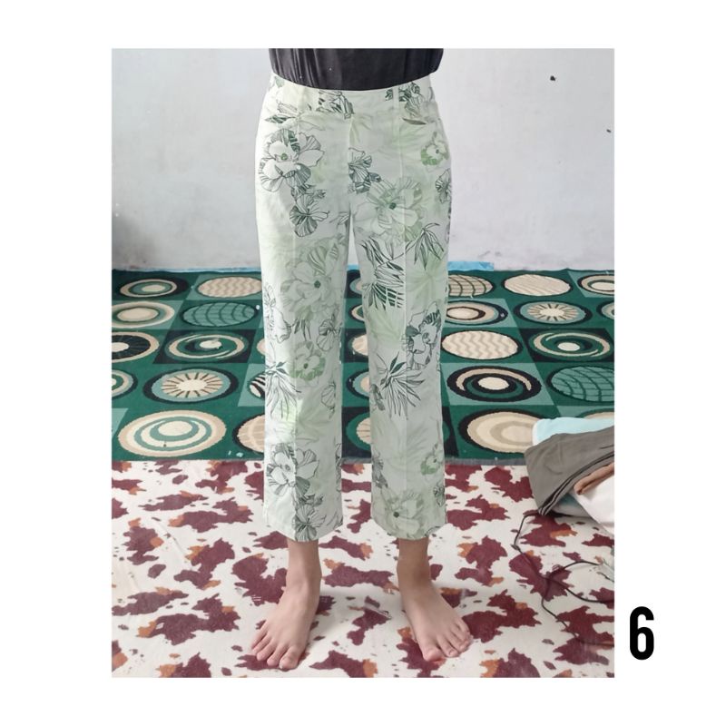 PRELOVED | SECOND | BEKAS | THRIFT | CELANA 3/4 WANITA | CELANA CROCODILE WANITA | CELANA PANJANG WA