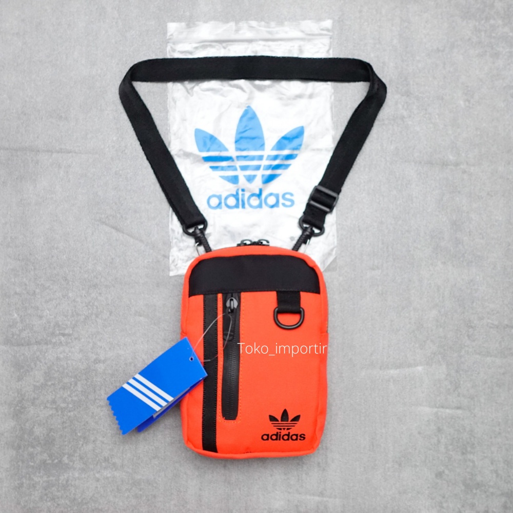 Tas Slingbag Adidas Mini Trefoil / Tas Selempang Pria Impor Mirror ORI