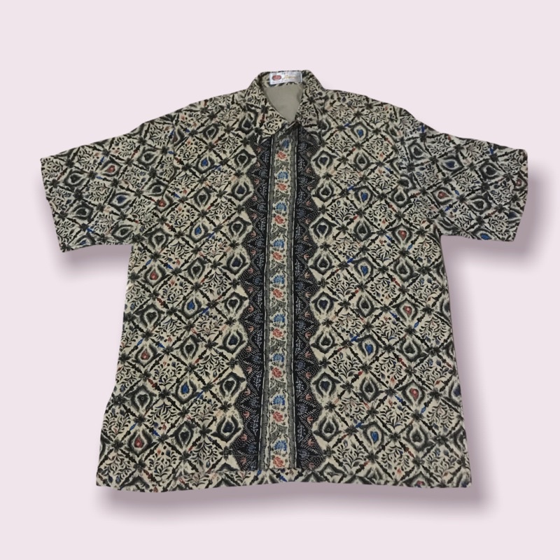 Preloved Kemeja/Hem Batik pria Lokal brand