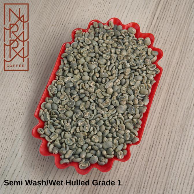 

[ COD ] Green Bean 1kg GRADE 1 MANDHELING SEMI WASH -Biji Kopi Sumatra Arabika TERBARU Kode 968