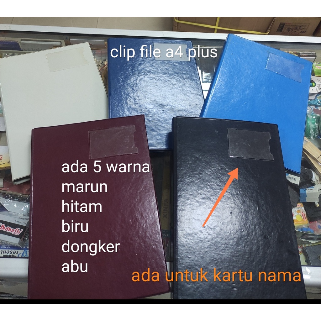 

papan dada clip file clipboard achiang a4 pinggang 2 cm setara bantex